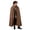 Brown, variant on Anmrize Unisex Hooded Cape, Cosplay Halloween Costume, Soft Scarf-Style Cloak, Medieval Corduroy Hooded Cloak - Renaissance Hooded Cape , Halloween Wizard Cosplay Costume, Light Brown S