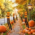 thumbnail image 4 of Halloween Pumpkin Windsock- Polyester Outdoor Hanging Decoration for Porch, Fence, Garden & Patio, 4 of 6