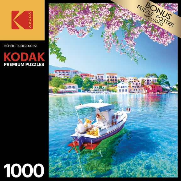 Cra-Z-Art Kodak 1000-Piece Assos Village Jigsaw Puzzle