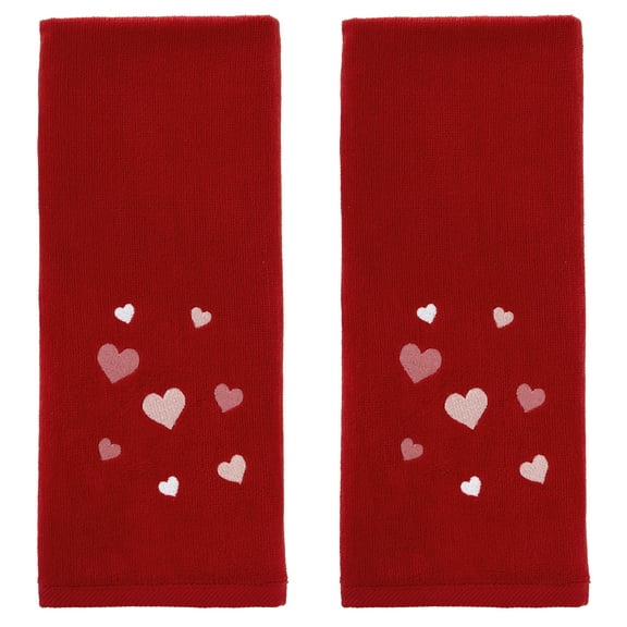 SKL Home Tossed Hearts Hand Towel