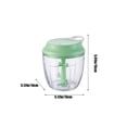 thumbnail image 3 of Garlic Press, Staron 2026 Easy Clean Manual Garlic Masher, Detachable Plastic Kitchen Tool for Fresh Garlic Puree, Green, 3 of 6