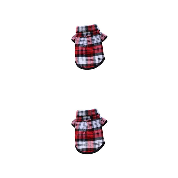 Ropa para perros sweethay Chaleco para cachorros Camisa para mascotas Rojo XL 2Conjunto