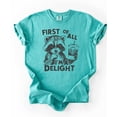 thumbnail image 4 of First of All I'm A Delight Shirt for Women and Men Funny Raccoon Tee for Adults Seafoam Shirt Adult Small, 4 of 4