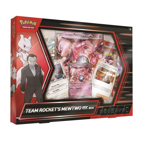 Pokemon TCG: Team Rocket’s Mewtwo ex Box