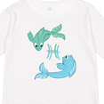 thumbnail image 4 of Inktastic Cute Pisces the Fish Zodiac Sign Boys or Girls Long Sleeve Toddler T-Shirt, 4 of 5