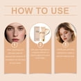 thumbnail image 5 of Kokovifyves Non-Greasy Color Changing Concealer 30ml, Gentle Blendable Coverage Suitable for Women Makeup, 5 of 9
