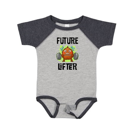 

Inktastic Weightlifting Funny Future Lifter Gift Baby Boy or Baby Girl Bodysuit