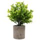 thumbnail image 1 of 1 unid artificial verde plantas en maceta planta planta en maceta interior verde planta, 1 of 4