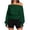 Army Green, variant on cocolona Off Shoulder Cropped Sweatshirts for Women Solid Color Long Sleeve Casual Shirts Sporty Trendy Fall Outfits
