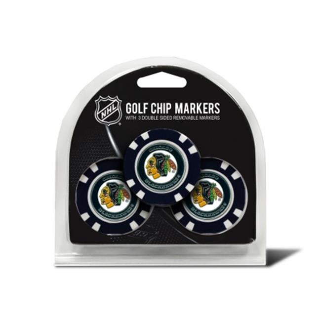 TEAM GOLF 13588 Chicago Blackhawks Golf Chip - Pack of 3 | Walmart 