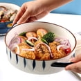 thumbnail image 4 of European-style Ceramic Cheese Gratin Dish for Home Use, Creative Wide Noodle Baking Tray for Oven, 4 of 5