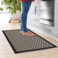 thumbnail image 4 of Better Homes & Gardens Black & White Diamond 20" x 34" Indoor Kitchen Rug - 65% Polypropylene, 35% Polyester, 4 of 6