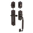 thumbnail image 2 of Nostalgic Warehouse Egg & Dart Plate C Grip Entry Set Fleur Lever in Timeless Bronze, 2 of 3