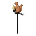 thumbnail image 1 of Garden Solar Lights Resin Squirrel Figure Lights Landscape Light for Garden Gloria Luces de estaca, 1 of 9