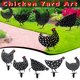 thumbnail image 5 of Tarjeta de inserción de pollo negro para adorno de jardín, 5 uds., modelo A + modelo B + modelo C + modelo D + modelo E Xemadio MZQ-0495, 5 of 8