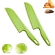 thumbnail image 1 of Cuchillo para lechuga para evitar que se dore, cuchillo de cocina dentado de plástico para verduras, ensaladas, frutas, pan o pasteles,Green, 1 of 5