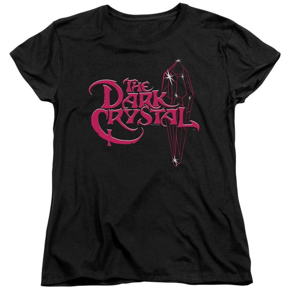 Dark Crystal/Bright Logo S/S Women's T-Shirt Black