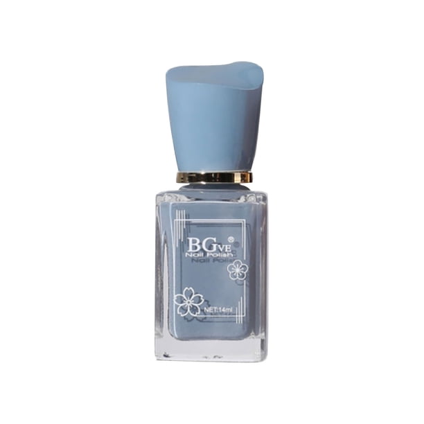 Esmalte de uñas BGVE Esmalte de uñas Microgel sin cocción Esmalte de uñas perfumado de secado rápido Esmalte de uñas graso de larga duración que no se pela Color nude No se pela 14 ml