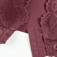 thumbnail image 4 of Paiwinds Women's Front Closure Bra - Plus Size Lace Vest Style Wireless Bra for Post-Surgery & Sleep, Comfortable Everyday Underwear, 4 of 9