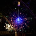 thumbnail image 4 of Lámpara de fuegos artificiales LED, lámpara de alambre de cobre, lámpara de habitación, estrellas, lámpara decorativa de alambre de cobre, cadena, sección interior y exterior, 4 of 5