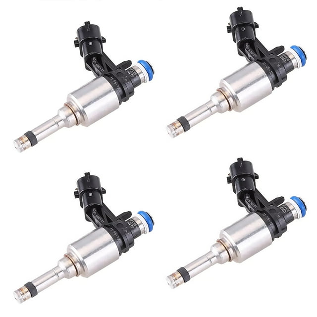 4Pcs Vehicle Fuel Injector Set for Hyundai Veloster Kia Rio Soul 1.6L High Performance Repair Part
