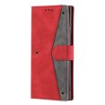 thumbnail image 3 of PU Leather Wallet Case for Samsung Galaxy S24 Ultra, Detachable Wrist Hand Strap Magnetic Folio Purse Cover with Card Holder Flip Kickstand Full Body Shockproof Phone Case for Galaxy S24 Ultra, Red, 3 of 8