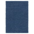 thumbnail image 2 of SAFAVIEH Natura Feride Geometric Area Rug, Navy/Blue, 3' x 5' - Scandinavian Design, Navy & Blue, Handmade Wool Blend, Ideal for Living Room, Bedroom, Dining Space, Entryway, Bathroom, Bedside, 2 of 10