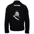 thumbnail image 4 of Halloween Michael Meyers Denim Jacket with Sewn Patches-XLarge, 4 of 4