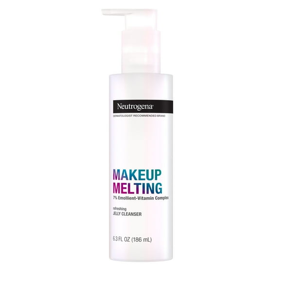 Neutrogena Makeup Melting Face Wash, Jelly Cleanser Makeup Remover, 6.3 oz