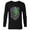 Black, variant on Marvel Spider-Man: No Way Home Green Goblin Face - Long Sleeve T-Shirt for Men – Customized-Black