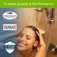 thumbnail image 3 of WaterChef Premium Shower Filter System SF-7C with Deluxe Wand (White), 10,000 gal., NSF/ANSI Certified, 3 of 10