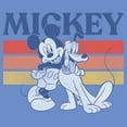 thumbnail image 2 of Mens Mickey & Friends Retro Pluto and Mickey Mouse T Shirt, 2 of 4