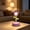 Purple, variant on Portable Mini Night Light with Flower Design, Soft Warm Glow for Bedroom Decor and Nighttime Comfort, Battery Operated Bedside Lamp for Relaxing Ambience