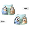 thumbnail image 5 of Lsque Bluey Pattern High Waisted Biker Shorts for Women-Tummy Control Fitness Athletic Workout Running Yoga Gym Shorts,Moisture-Wicking-X-Large, 5 of 9
