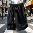 thumbnail image 2 of IhhxPro Men's Running Shorts with Pockets Elastic Waist Men Breathable Athletic Summer Quick Dry Lightweight Loose Fit Jogging Gym Workout Casual Active M-3XL, 2 of 6