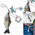 thumbnail image 4 of Llavero Pescado Acrílico Encantador Joyas Pez Regalo (), 4 of 9