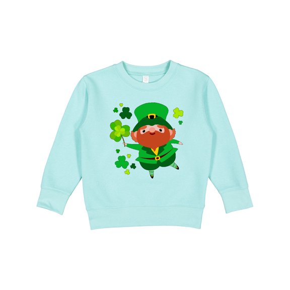 Inktastic Cute Leprechaun for St. Patrick's Day Toddler Sweatshirt