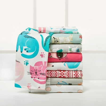 Multi Stripe Sheet - Your Zone Flannel Sheet Set