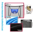 thumbnail image 4 of WOWLAND Trampoline 16FT for Kids and Adults with Lights, 1500LBS Heavy Duty Trampoline Outdoor with Enclosure Net and Basketball Hoop, Recreational Backyard Trampoline, Easy Assembly, Birthday Gift, 4 of 9