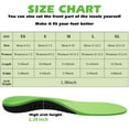 thumbnail image 5 of KEKOY Orthotics Inserts for Men Women, Plantar Fasciitis High Arch Support Inserts, Flat feet Shoe Insoles Absorb Shock, L, 5 of 6