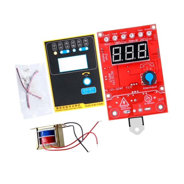 Abbracc Welder Control Board Compact Digital Welder Controller Panel for Home Adults 220V
