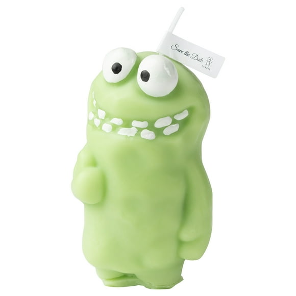 Rejuuv Cute Mud Monster Scented Candle, Handcrafted DIY Moss Aromatherapy Candle