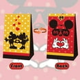 thumbnail image 4 of Forfamy 12Pcs Mouse Party Favor Bags, Mouse Birthday Gift Bag with Stickers Mouse Party Supplies Happy Birthday Goodie Bags for Boys Girls Birthday Decorations, 4 of 7