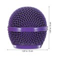 thumbnail image 4 of MasteelfCA 4pcs Microphone Grill Head Mic Ball Head Mesh Grill Mic Mesh Cover Replacements, 4 of 9