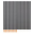 thumbnail image 2 of Black Fiber Eyeliner Brush Makeup Applicator Tool for Makeup Artists and Gifts 100pcs, 2 of 3