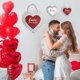 thumbnail image 1 of Love Sign, Wooden Heart Door Sign, Valentine Decor, Home Accent, Heart-shaped Wooden Pendant, Foldable Wall Sign, Wooden Material, for Living Room, 1 of 6