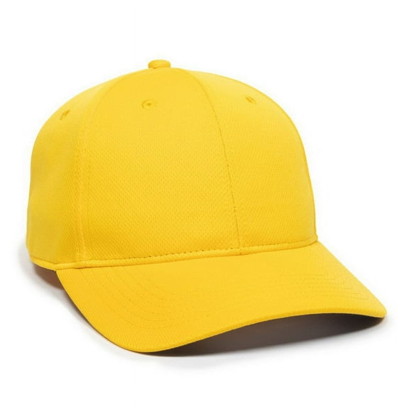 Outdoor Cap PTM50 Slight Pre-Curved Visor-Gold-Youth