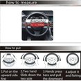thumbnail image 5 of Fundas para volante de coche de piel sintética, cálidas, esponjosas, peludas, peludas, cubiertas para cambio Ar, cubiertas para freno de mano, 3 unidades por juego (), 5 of 5