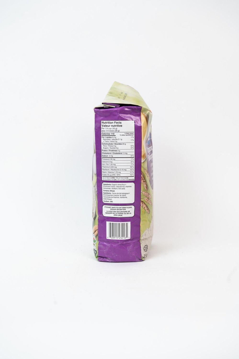 Great Value Organic All-Purpose Flour, Unbleached, enriched 2.5 kg