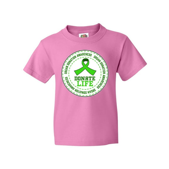 Inktastic Donate Life-Organ Donation Awareness Youth T-Shirt
